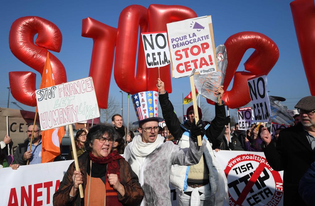 ASM-Manifestation anti CETA
